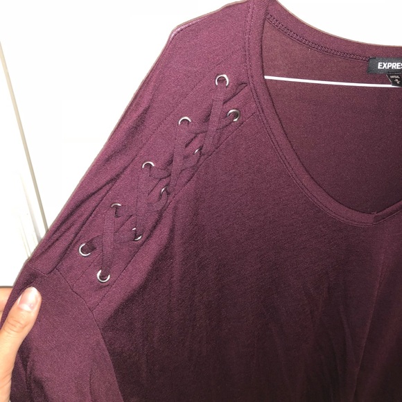 long sleeve v-neck tunic - Picture 2 of 2